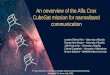 An onverview of the Alfa Crux CubeSat mission for 