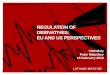 REGULATION OF DERIVATIVES: EU AND US PERSPECTIVES