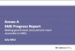 Annex A SME Progress Report - GOV.UK
