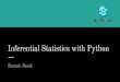 Inferential Statistics with Python - FOSSEE