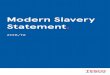 Modern Slavery Statement. - Business & Human Rights 