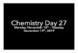 Chemistry Day 27 - Weebly
