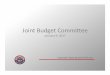 Joint Budget Committee - Colorado