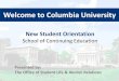 School of Continuing Education - Columbia University