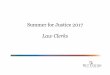 Summer for Justice 2017 Law Clerks - Bet Tzedek