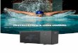 INSTALLATION USER MANUAL - 1st Direct Pools