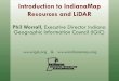 Introduction to IndianaMap Resources and LiDAR