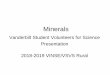 Minerals - Vanderbilt University