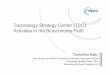 Technology Strategy Center (TSC) Activities in the 