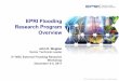 EPRI Flooding Research Program Overview