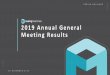 2019 Annual General Meeting Results