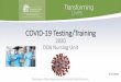 COVID-19 Testing/Training