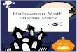 Halloween Math Pack - Happiness is Homemade - Happiness is 