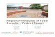 Regional Principles of Food Security – Project Report