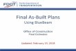 Final As-Built Plans - .NET Framework