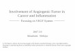 Involvement of Angiogenic Factor in Cancer and Inflammation