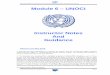 Instructor Notes And Guidance - United Nations