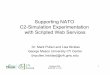 Supporting NATO C2-Simulation Experimentation with 