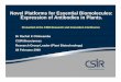 Novel Platforms for Essential Biomolecules: Expression of 