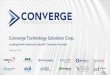 Converge Technology Solutions Corp. - MeetMax