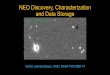 NEO Discovery, Characterization and Data Storage