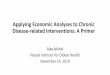 Applying Economic Analyses to Chronic Disease ... - GACD