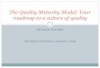 The Quality Maturity Model: Your roadmap to a culture of 