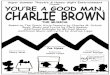 Present: YOU’RE A GOOD MAN, CHARLIE BROWN