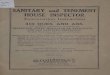 SANITARY and TENEMENT HOUSE INSPECTOR - Archive
