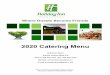 2020 Catering Menu - IHG