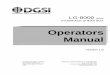 Operators Manual - DGSI