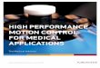 High Performance Motion Control for Medical Applications