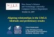 Aligning relationships in the UMLS Methods and preliminary 