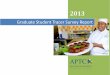 Graduate Student Tracer Survey Report - APTC
