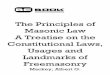 The Principles of Masonic Law A Treatise on the 