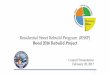 Residential Street Rebuild Program (RSRP) Bond 2016 