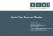 Special Needs Trusts and Planning