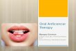 Oral Anticancer Therapy