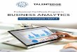 Professional Certiﬁcate Program in BUSINESS ANALYTICS