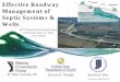 Effective Roadway Management of Septic Systems & Wells