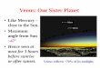 Venus: Our Sister Planet