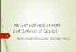 The General Rate of Profit and Turnover of Capital