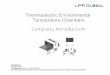 Thermoelectric Environmental Temperature Chambers