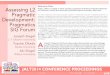 Reference Data: Assessing L2 - JALT Publications