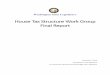 House Tax Structure Work Group Final Report - Wa