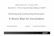 A Route Map for Developers