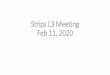 Strips L3 Meeting Feb 11, 2020 - indico.cern.ch