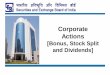 Corporate Actions - National Securities Depository Limited