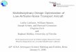 Multidisciplinary Design Optimization of ... - Virginia Tech
