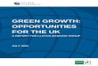 Green growth: opportunities for the UK
